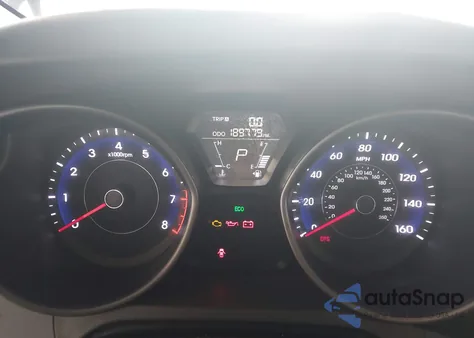 2012 Hyundai Elantra Gls from USA, damaged, VIN 5NPDH4AE5CH109962